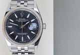 Datejust 36 'Black Dial - Jubilee'