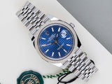 Datejust 41 'Blue Motif Dial - Jubilee'