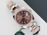 Datejust 41 'Chocolate Dial - Oyster'