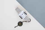 Santos Large  'White Roman Dial'