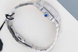 Santos Large  'White Roman Dial'