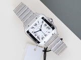Santos Medium 'White Roman Dial'