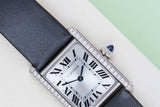 Cartier Tank Must De Cartier 'Diamond Bezel - Small Model'