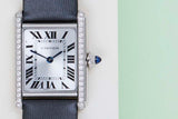 Cartier Tank Must De Cartier 'Diamond Bezel - Small Model'