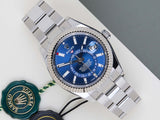 Sky-Dweller 'Blue Dial - Oyster - NOS'