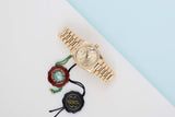 Datejust 31 'Yellow Gold - Champagne Diamond Dial - President'