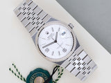 Land-Dweller 40 'White Honeycomb Dial'