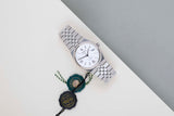 Land-Dweller 40 'White Honeycomb Dial'