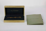 Vintage Alhambra 5 Motif Bracelet - Yellow Gold & Onyx - 19,5 CM - B&P