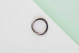 Trinity Ring - White Gold & Ceramic - Size 58 - B&P