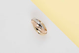 Trinity Ring 'Les Must' - Yellow/Rose/White Gold - Size 49 - B