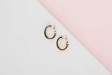Love Earrings - Yellow Gold & Diamonds - B&P