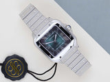 Santos Medium 'Green Dial'