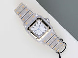 Santos Carree 'Silver Dial'