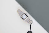 Santos Carree 'Silver Dial'