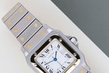 Santos Carree 'Silver Dial'