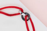 Love Cord Bracelet - White Gold with Diamonds & Ceramic - B&P