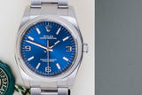 Oyster Perpetual 36 'Blue Explorer Dial'