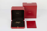 Juste Un Clou Bracelet Small - Yellow Gold & Diamonds - Size 17 - B&P