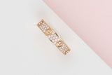 Love Ring Small Pavé - Rose Gold & Diamonds - Size 50 - B&P