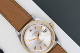 Datejust 36 'Silver Dial - Sword hands'