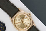 Datejust 36 'Yellow Gold - Champagne WideBoy Dial'