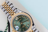 Datejust 31 'Green Roman Diamond IV Dial - Jubilee'