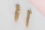 Gold Hoop Earrings - Yellow Gold - Size 30 - B&P