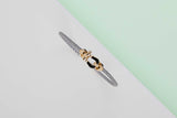 Force 10 Bracelet Medium - Yellow Gold - Size 18 - B&P
