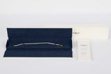 Force 10 Bracelet Medium - Yellow Gold - Size 18 - B&P