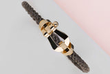 Force 10 Bracelet Large - Yellow Gold - Size 18 - B&P