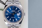 Datejust 41 'Blue Dial - Jubilee'