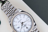 Datejust 41 'White Dial - Jubilee'