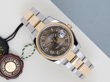 Datejust 36 'Chocolate Concentric Dial - Oyster'