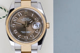 Datejust 36 'Chocolate Concentric Dial - Oyster'