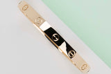 Love Bracelet - Yellow Gold - Size 17 - B&P