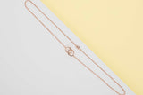 Love Necklace - Rose Gold - 42 CM - B&P