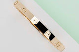 Love Bracelet - Yellow Gold - Size 18 - B&P