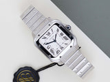 Santos Medium 'White Roman Dial'