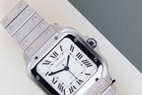 Santos Medium 'White Roman Dial'