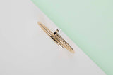 Juste Un Clou Bracelet - Yellow Gold - Size 17 - B&P