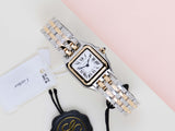 Panthère Small 'Steel & Yellow Gold - White Roman Dial'