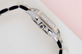 Panthère Small 'Steel & Yellow Gold - White Roman Dial'