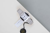 Santos Medium 'White Roman Dial'
