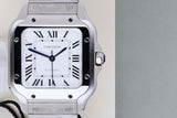 Santos Medium 'White Roman Dial'