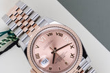 Datejust 36 'Steel / Rosegold - Pink Diamond VI/IX Dial - Jubilee'