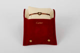 C Heart Cord Bracelet - Yellow Gold - Pouch