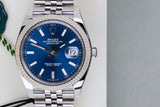 Datejust 41 'Blue Dial - Jubilee'