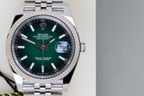 Datejust 41 'Green Ombre Dial - Jubilee'