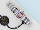 Tank Francaise Small 'Pink Mother Of Pearl Dial'